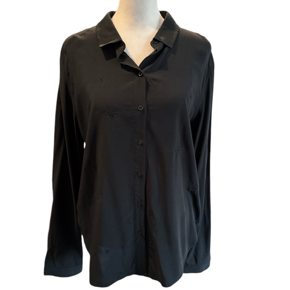 Pistola Evie Button Down w/Embroidered Stars - NWT - Picture 5 of 7